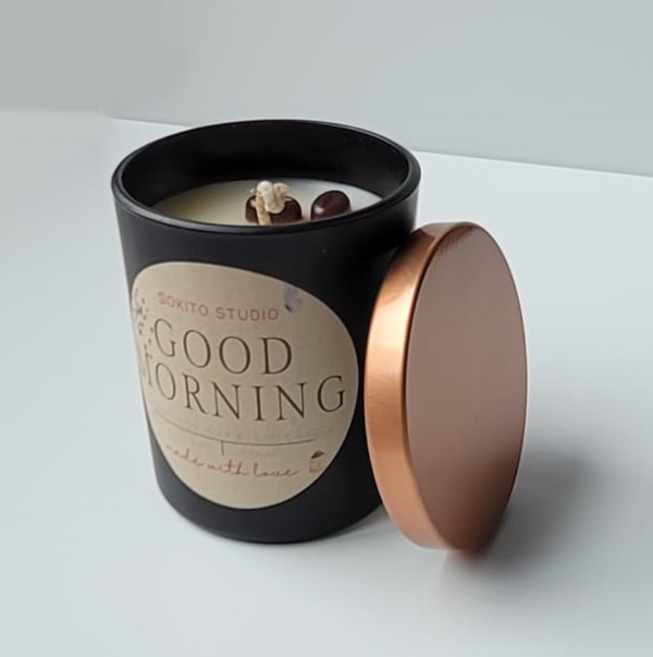 Coffee Scent Candle- SokitoStudio